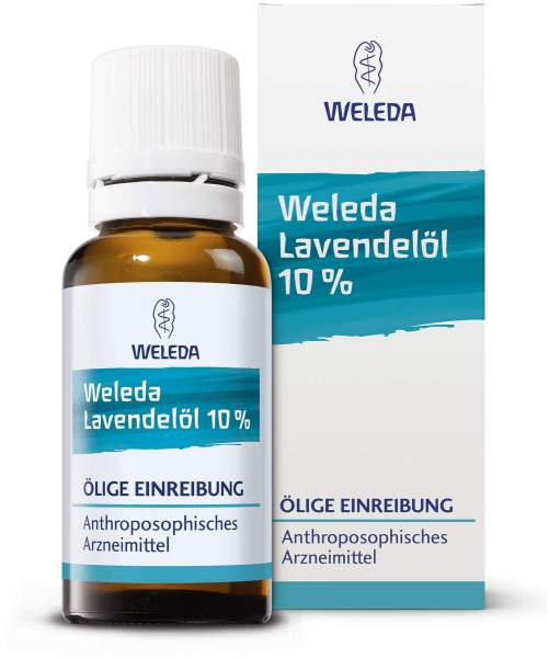 Weleda Lavendel Öl 10% 20 ml Löst Verspannungen