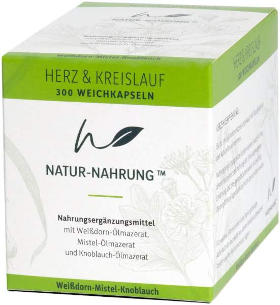 Natur-Nahrung Herz &amp; Kreislauf Weißd.+mistel+kn