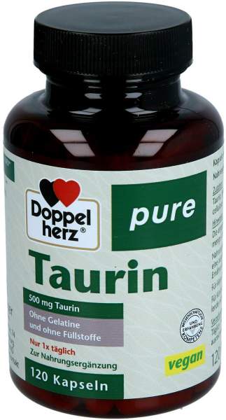 Doppelherz Pure Taurin 120 Kapseln