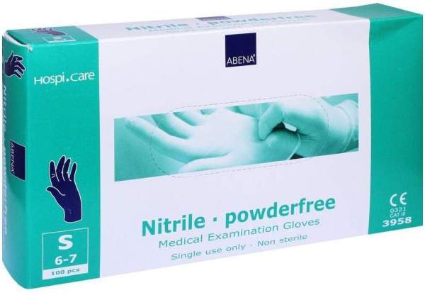 Nitril Handschuhe Ungepudert Small