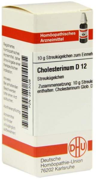 DHU Cholesterinum D12 10 g Globuli