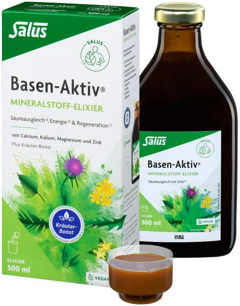 Basen aktiv Mineralstoff-Kräuter-Elixier 250 ml