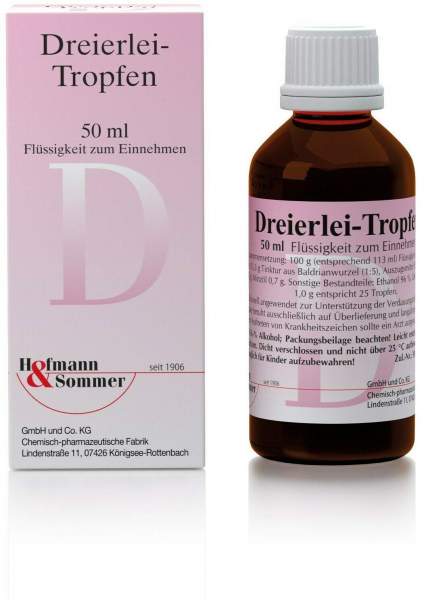 Dreierlei Tropfen 50 ml