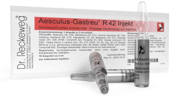 Aesculus Gastreu R 42 Injekt Ampullen 10 X 2 ml