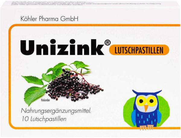 Unizink Lutschpastillen 10 Stück