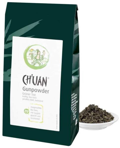 Chuan Gunpowder Bio Schoenenberger 250 g Tee