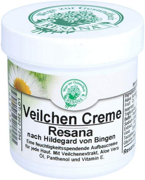 Veilchen Creme Resana Nach Hildegard von Bingen