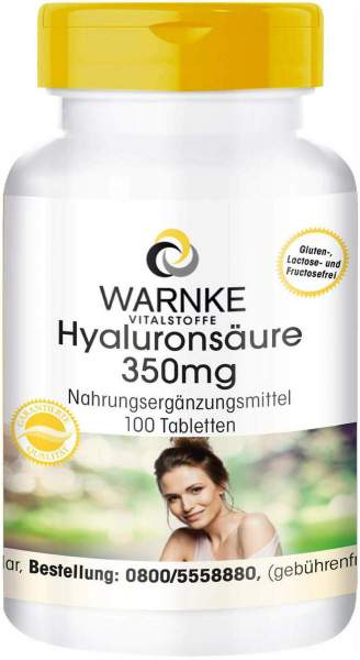 Hyaluronsäure 350 mg 100 Tabletten