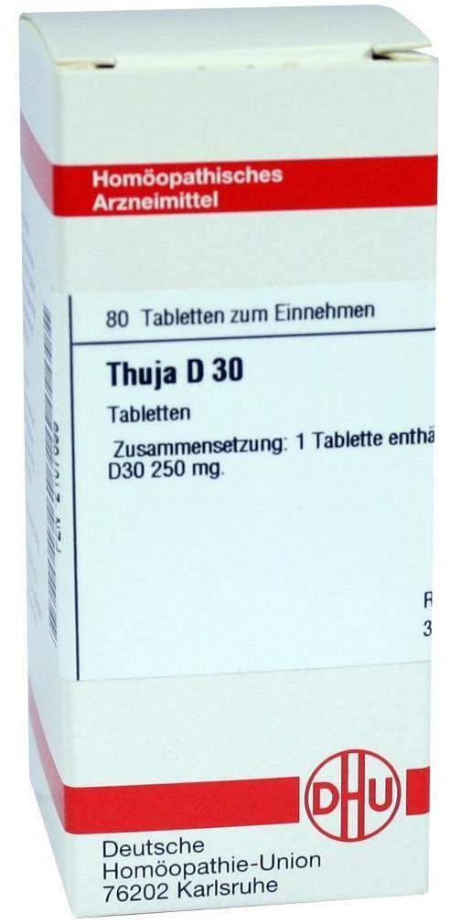 Dhu Thuja D30 80 Tabletten kaufen | Volksversand Versandapotheke