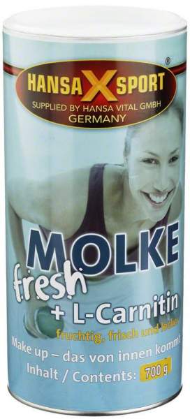 Molke Fresh Mit L Carnitin Vanille Pulver