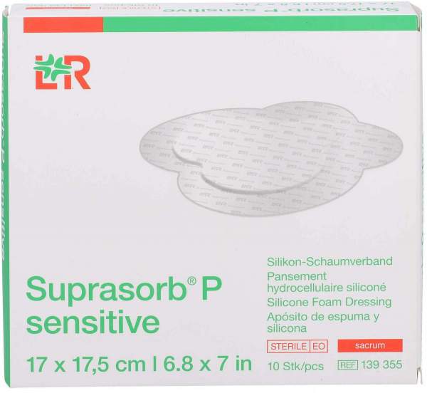 Suprasorb P Sensitive Pu-Schaumv.Sacr.Bor.17 X 17,5 10 Stk