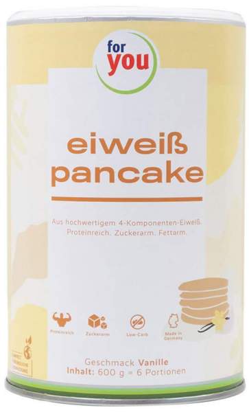 For You Eiweiss Pancake Vanille 600 G Pulver