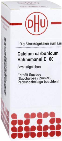 Calcium Carbonicum D 60 Globuli Hahnemanni