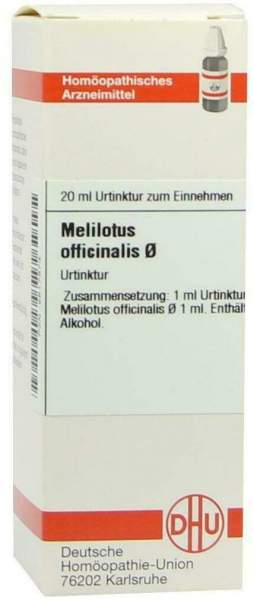 DHU Melilotus officinalis Urtinktur 20 ml Dilution