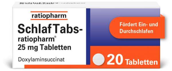 Schlaf Tabs-ratiopharm 25 mg Tabletten