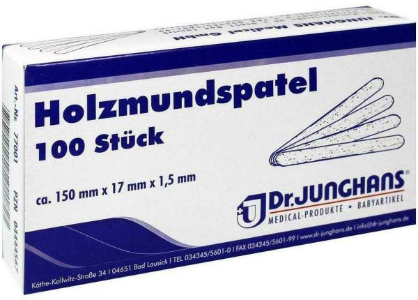 Holzmundspatel 15 cm 100 Stück
