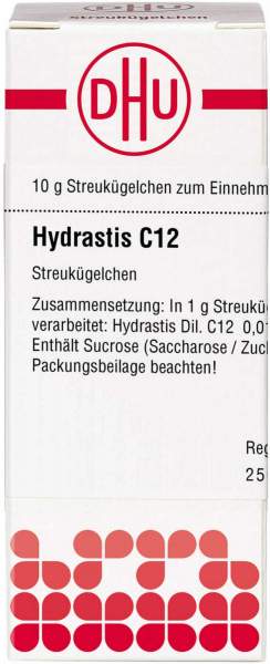 Dhu Hydrastis C12 Globuli 10 G