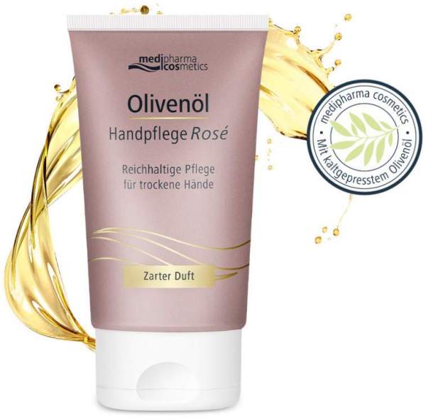 medipharma cosmetics Olivenöl Rose Handpflegecreme 50 ml