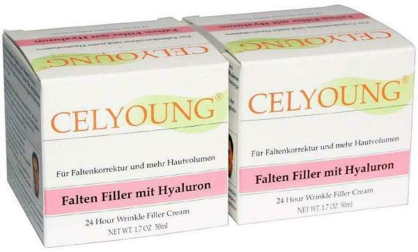 Celyoung Falten Filler Mit Hyaluron 100 ml Creme