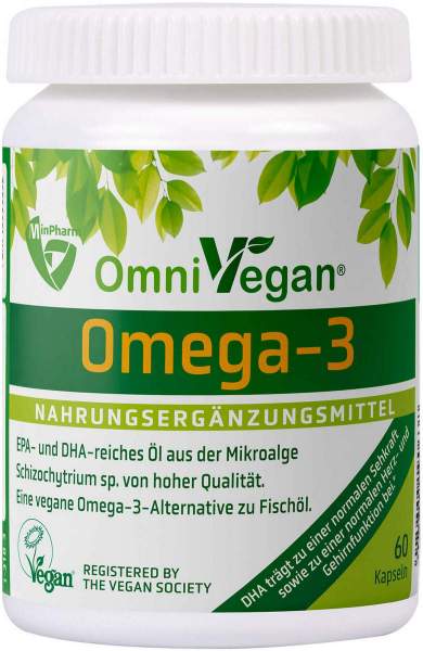 Omnivegan Omega-3 60 Kapseln
