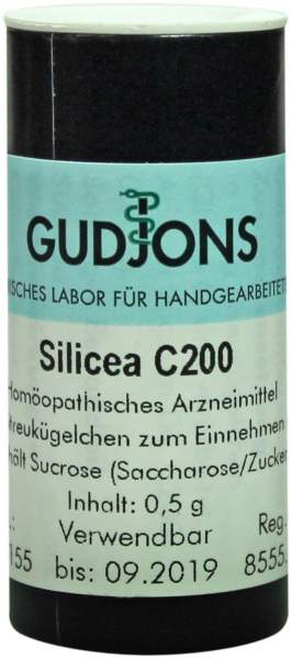 Silicea C 200 Einzeldosis Globuli 0,5 G