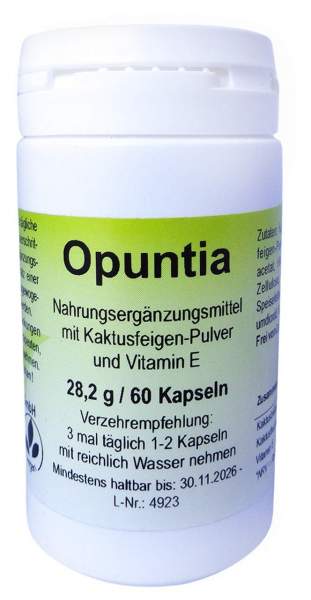 Opuntia Kapseln