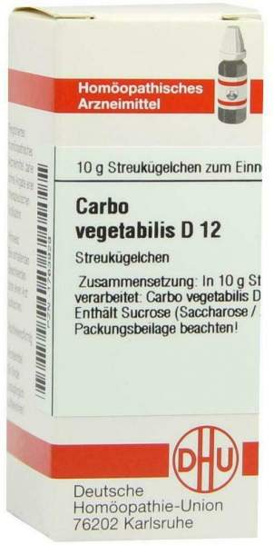 Dhu Carbo Vegetabilis D12 10 G Globuli