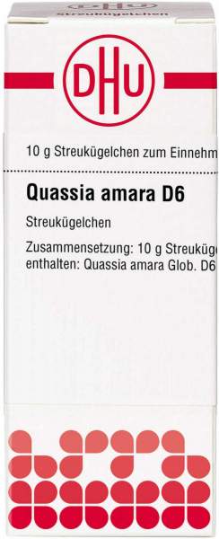 Dhu Quassia Amara D6 Globuli 10 G