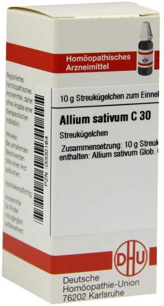 Dhu Allium Sativum C30 Globuli