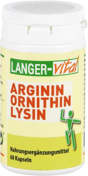 Arginin Ornithin 1.000 mg Kapseln