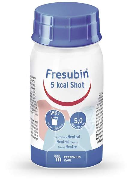 Fresubin 5 Kcal Shot Neutral 4 X 120 Lösung
