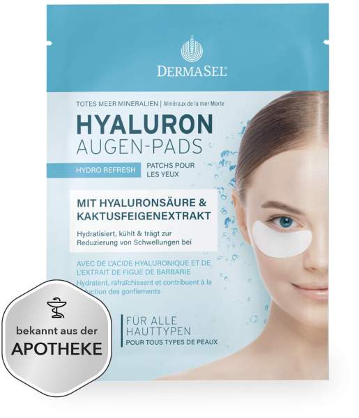 Dermasel Totes Meer Hyaluron Augen-Pads