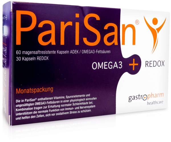 Parisan 60 Magensaftresistente Kapseln + 30 Kapseln 1 Kombipackung