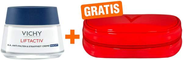 Vichy Liftactiv Nachtcreme 50ml + gratis Kosmetiktasche XMas 1 Stück