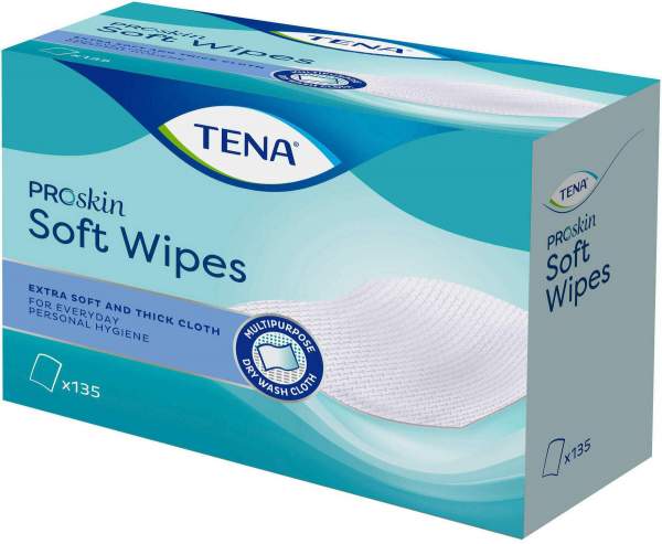 Tena Soft Wipe 30x32 cm 135 Stück