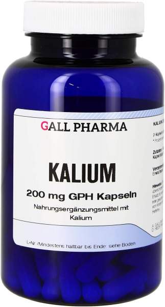 Kalium 200 mg Gph 180 Kapseln