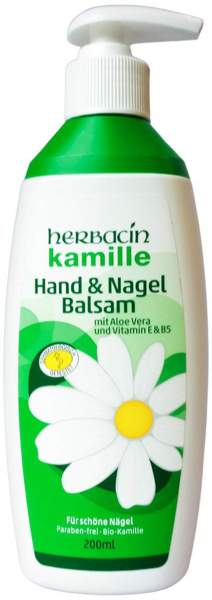 Herbacin Kamille Hand und Nagel Balsam 200 ml