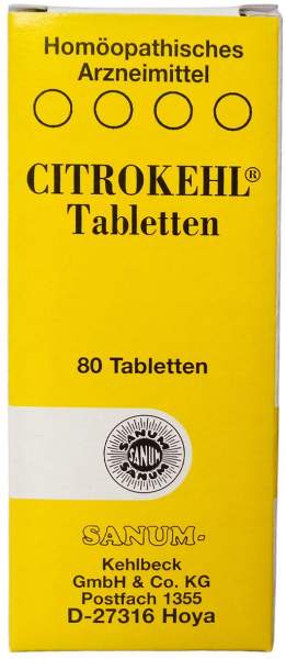 Citrokehl 80 Tabletten