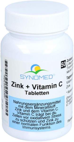 Zink+vit.C Synomed Tabletten