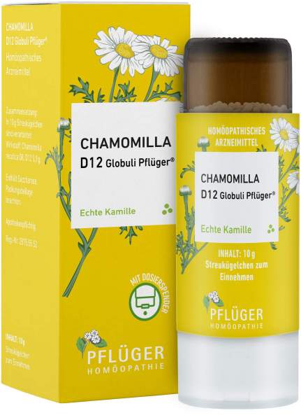 Chamomilla D12 Globuli Pflüger 10 g