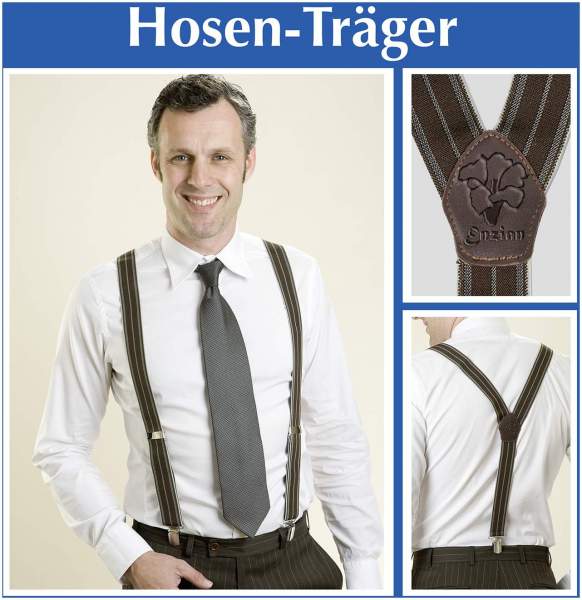 Hosen-Träger, braun