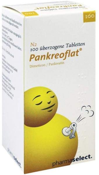 Pankreoflat 100 Überzogene Tabletten