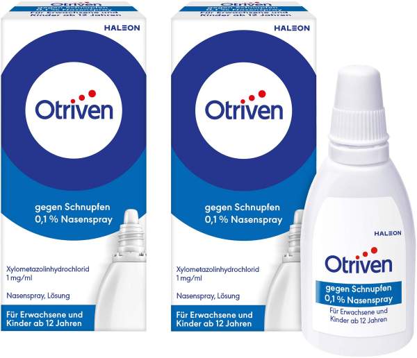 Otriven 0,1 % Nasenspray 2 x 10 ml