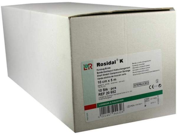 Rosidal K Binde 10cmx5m Steril Einzeln Verpackt