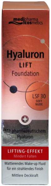 Hyaluron Lift Foundation Lsf 30 Soft Nude 30 ml