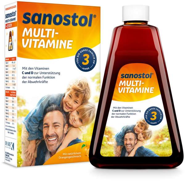 Sanostol Multivitamin Saft 460 ml