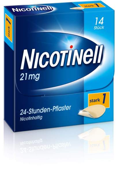 Nicotinell 21 mg 24-Stunden-Pflaster 14 Stück