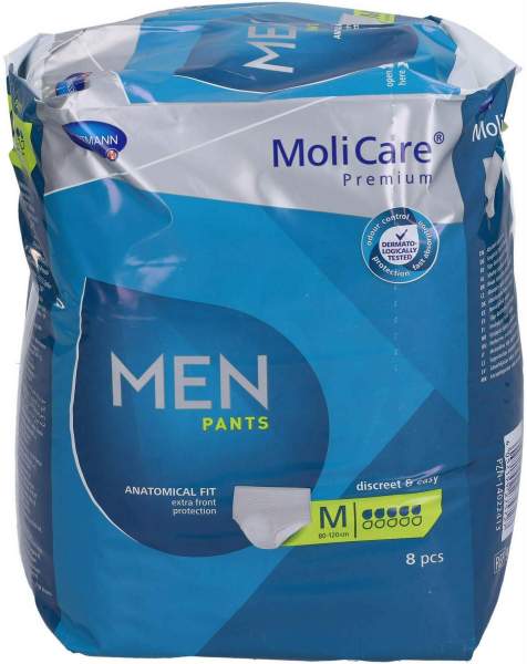 Molicare Premium Men Pants 5 Tropfen M 8 Stück