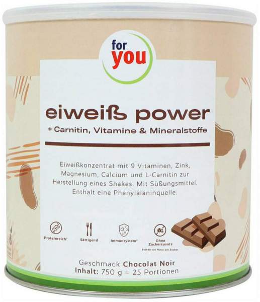 For You Eiweiß Power Schoko 750 G Pulver