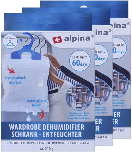 Schrankentfeuchter 3er-Set